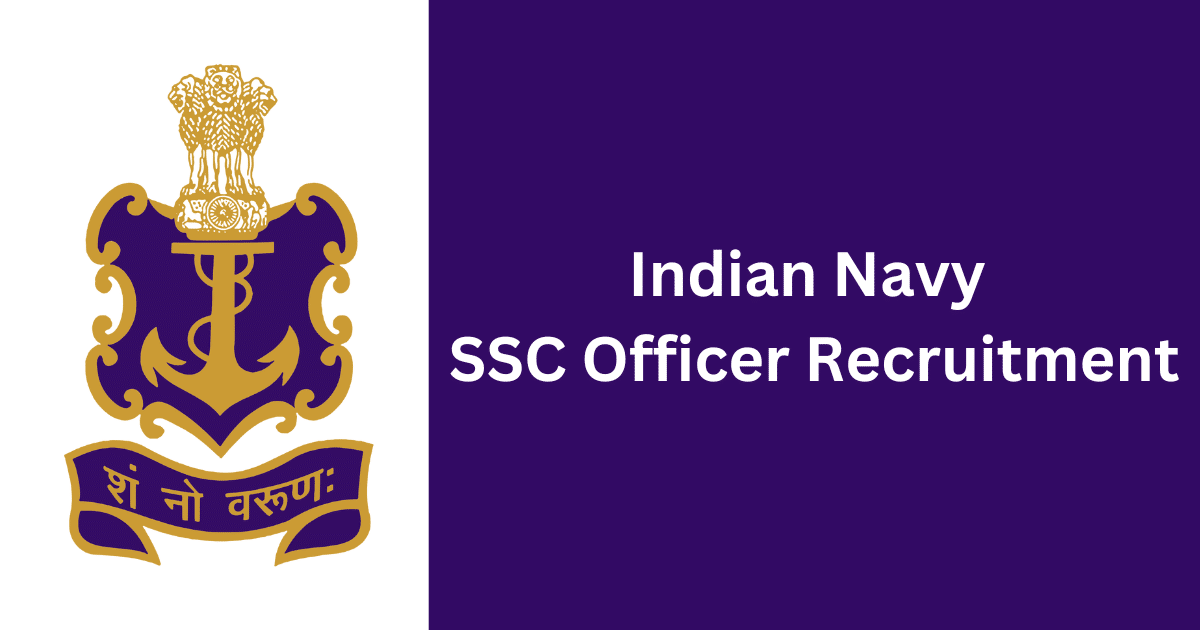 Indian Navy Ssc Officer Recruitment Vacancies Eligibility