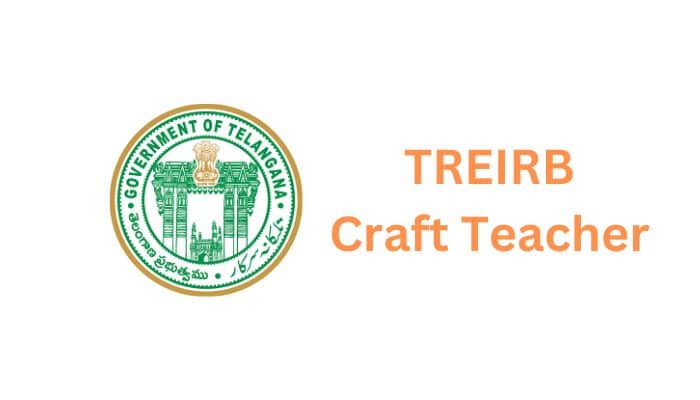 TREIRB Craft Teacher 2023