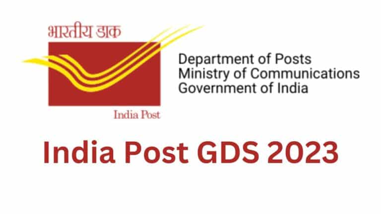 India Post gds 2023