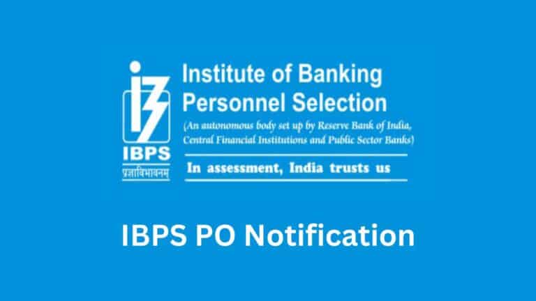 IBPS PO 2023 notification