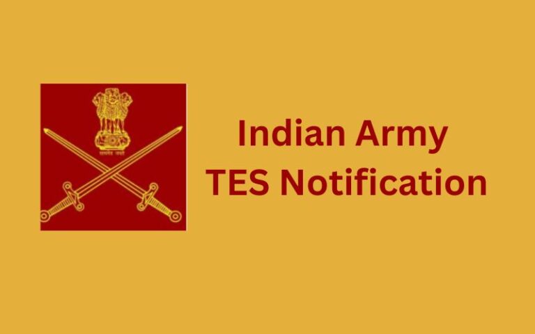 Indian TES Notification 2023