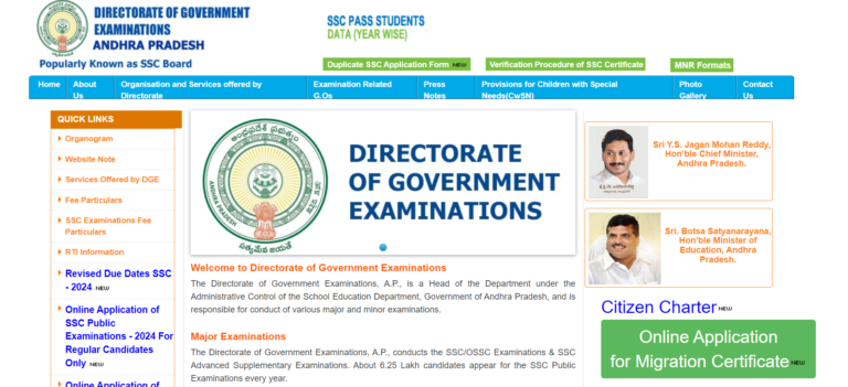 AP SSC time table 2025