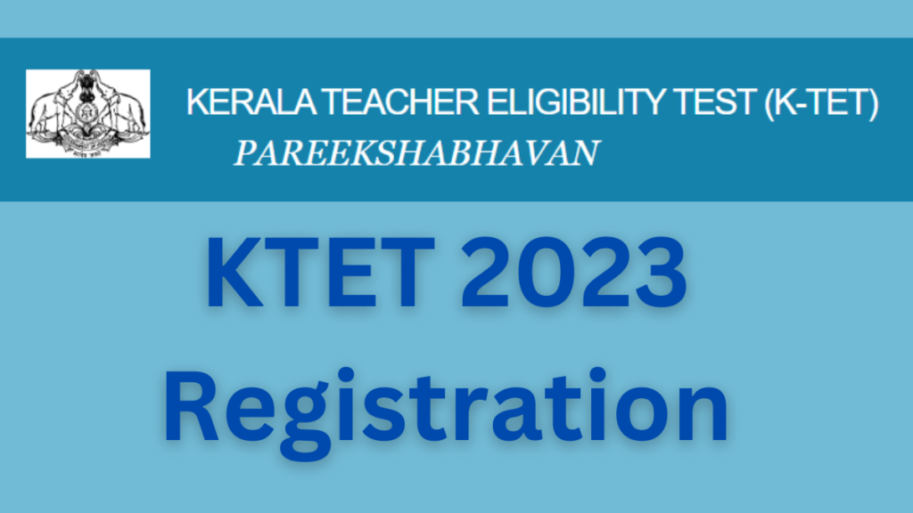 KTET 2023 October Registration