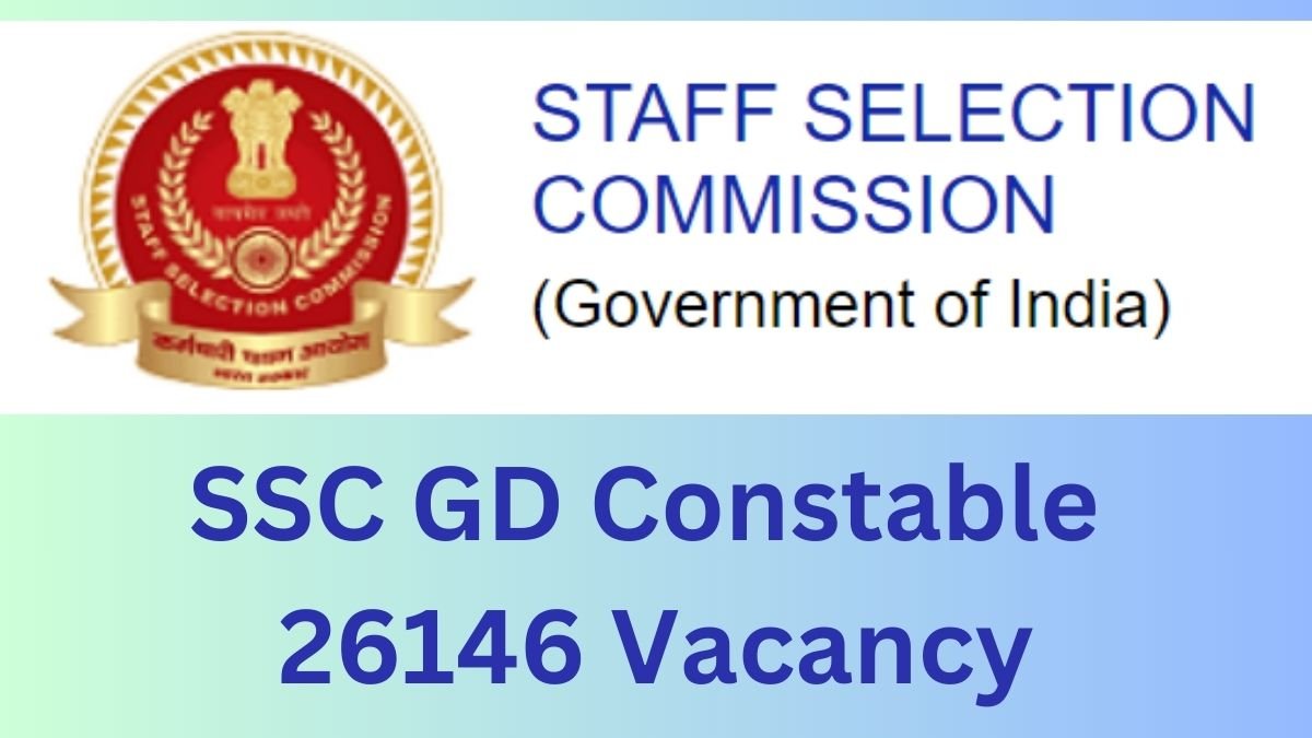SSC GD Constable 2024 Recruitment Notification, Online Application