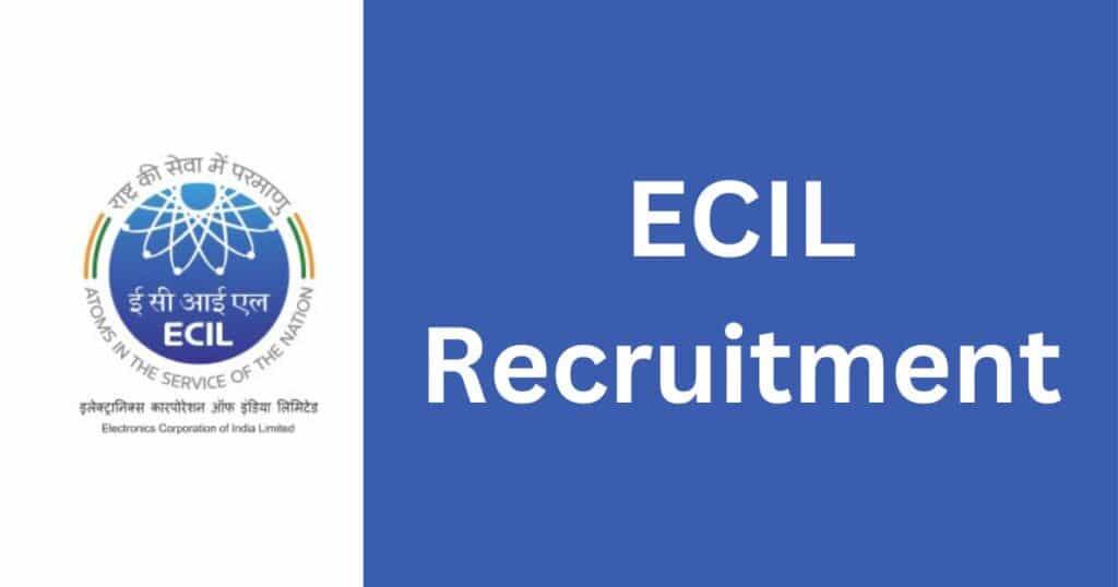 ECIL Junior Technician Recruitment 2024