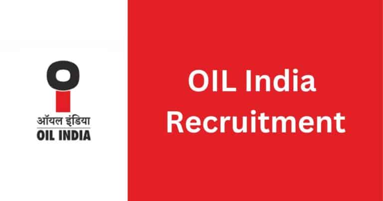 OIL India Recruitment 2024