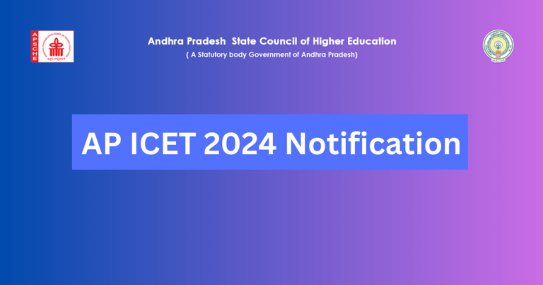 AP ICET 2024 Notification