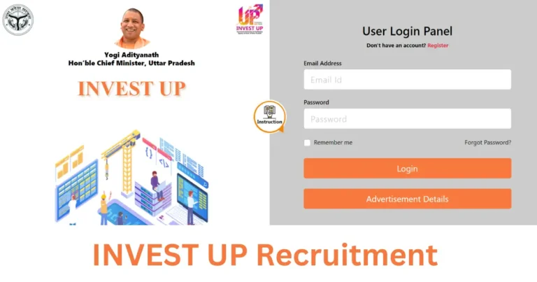 INVEST UP Recruitment 2024