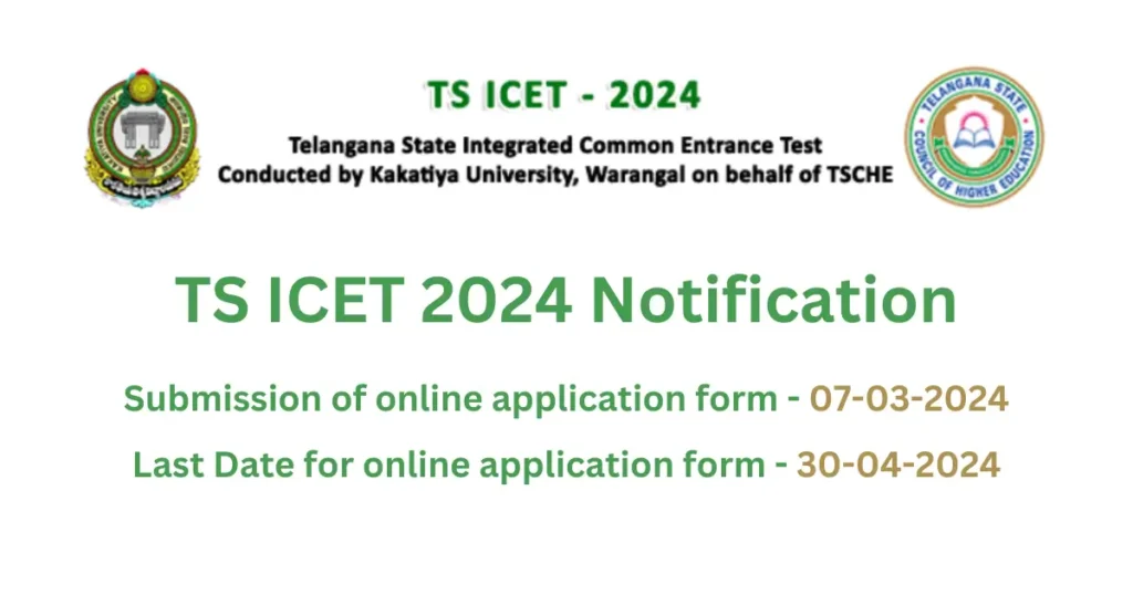 TS ICET 2024 Notification